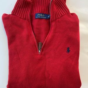 Polo Ralph Lauren quarter zip up sweater